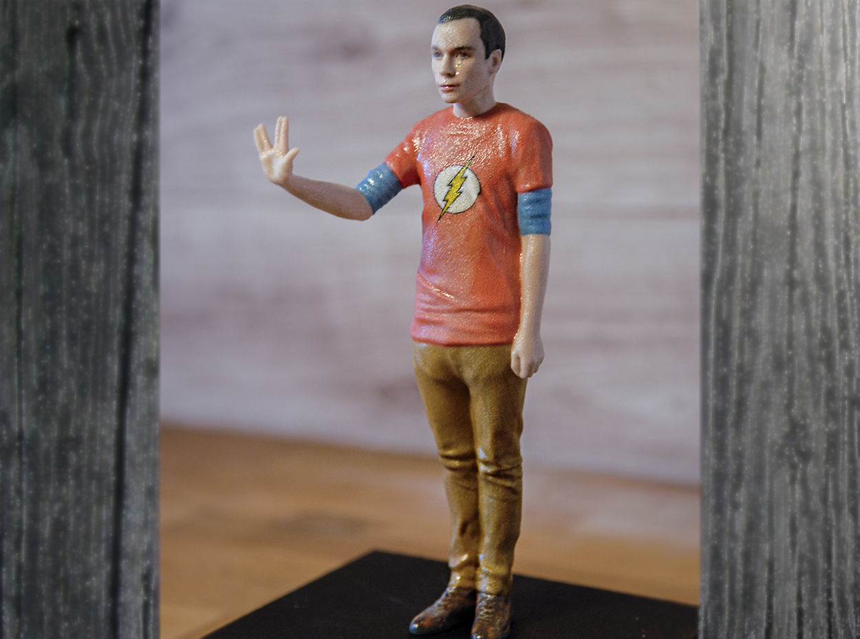 Famous TV Characters ready for full color 3D printing v1 3D print model_27