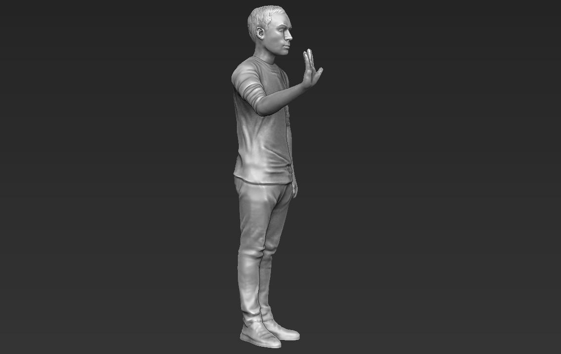 Famous TV Characters ready for full color 3D printing v1 3D print model_45