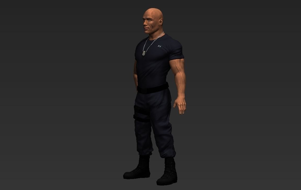 Famous TV Characters ready for full color 3D printing v1 3D print model_116