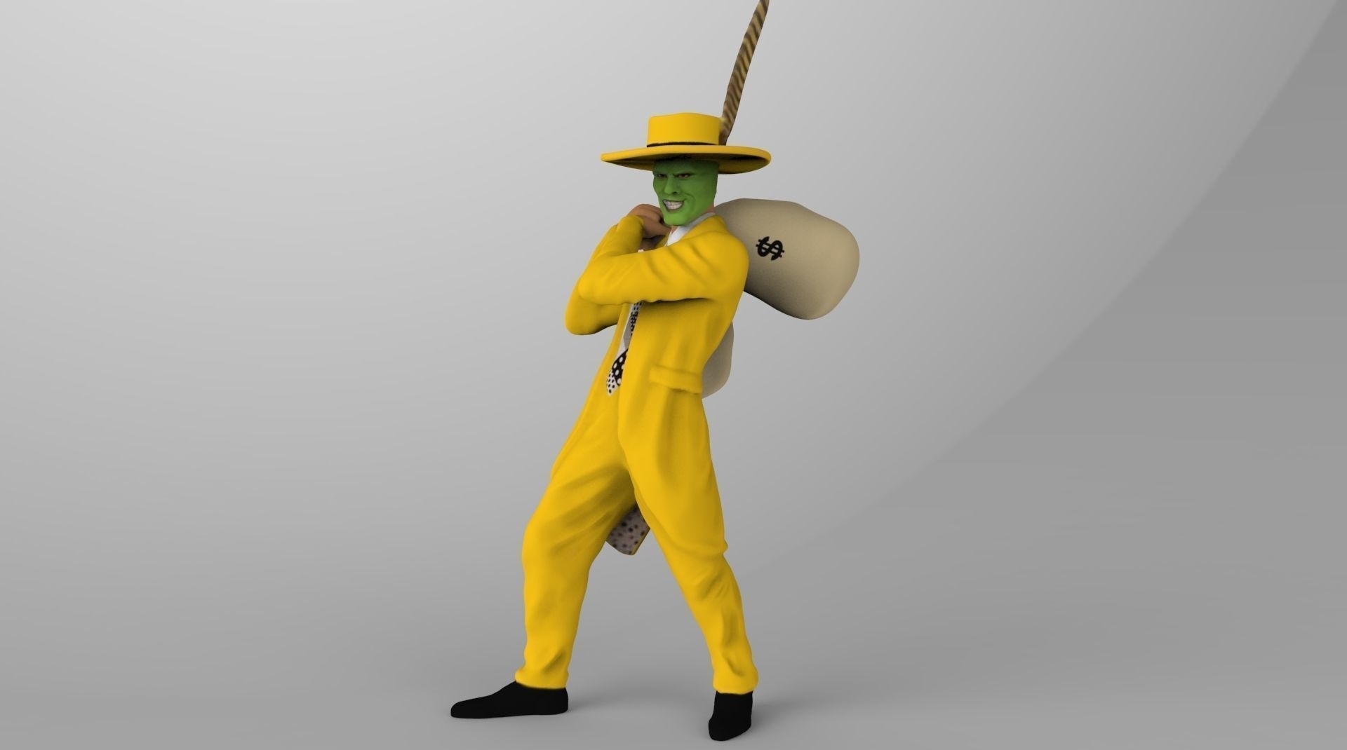 Famous TV Characters ready for full color 3D printing v1 3D print model_134