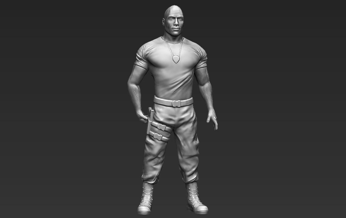Famous TV Characters ready for full color 3D printing v1 3D print model_128