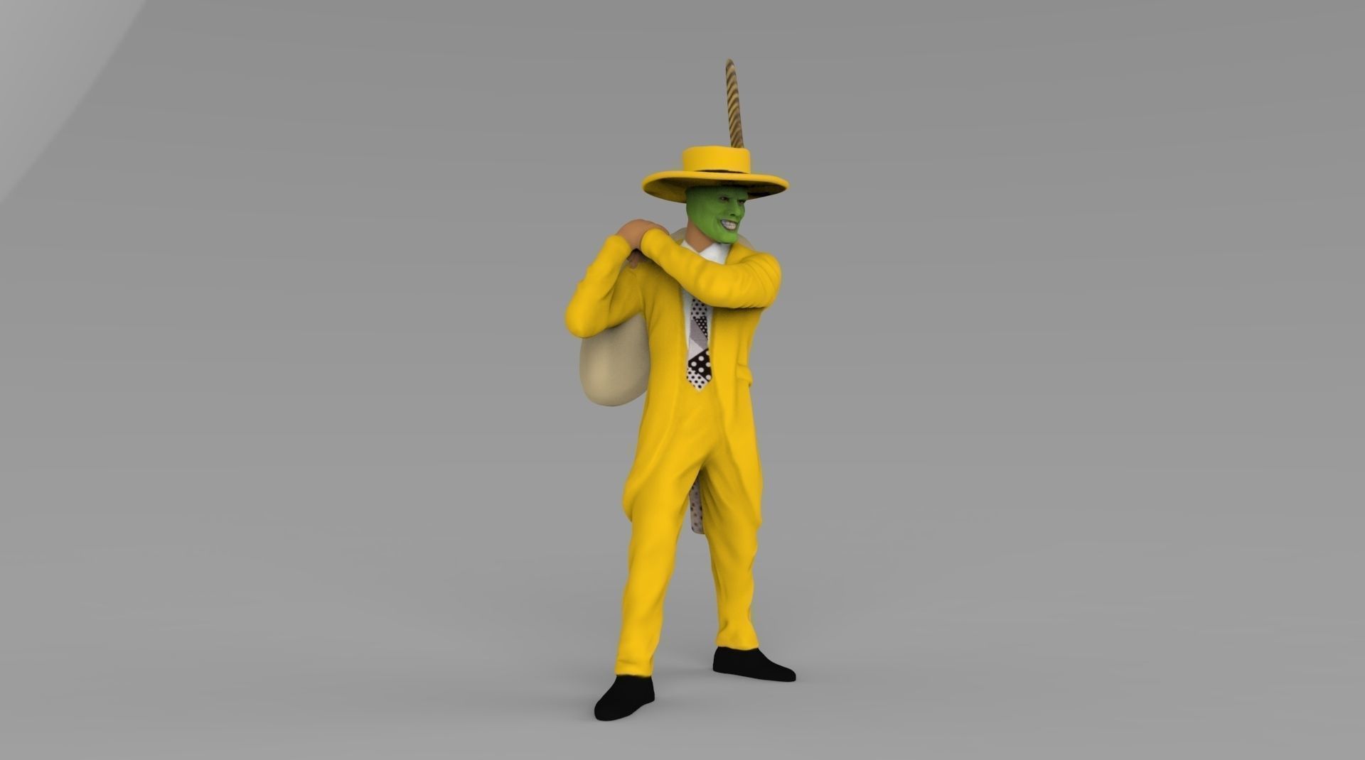 Famous TV Characters ready for full color 3D printing v1 3D print model_136