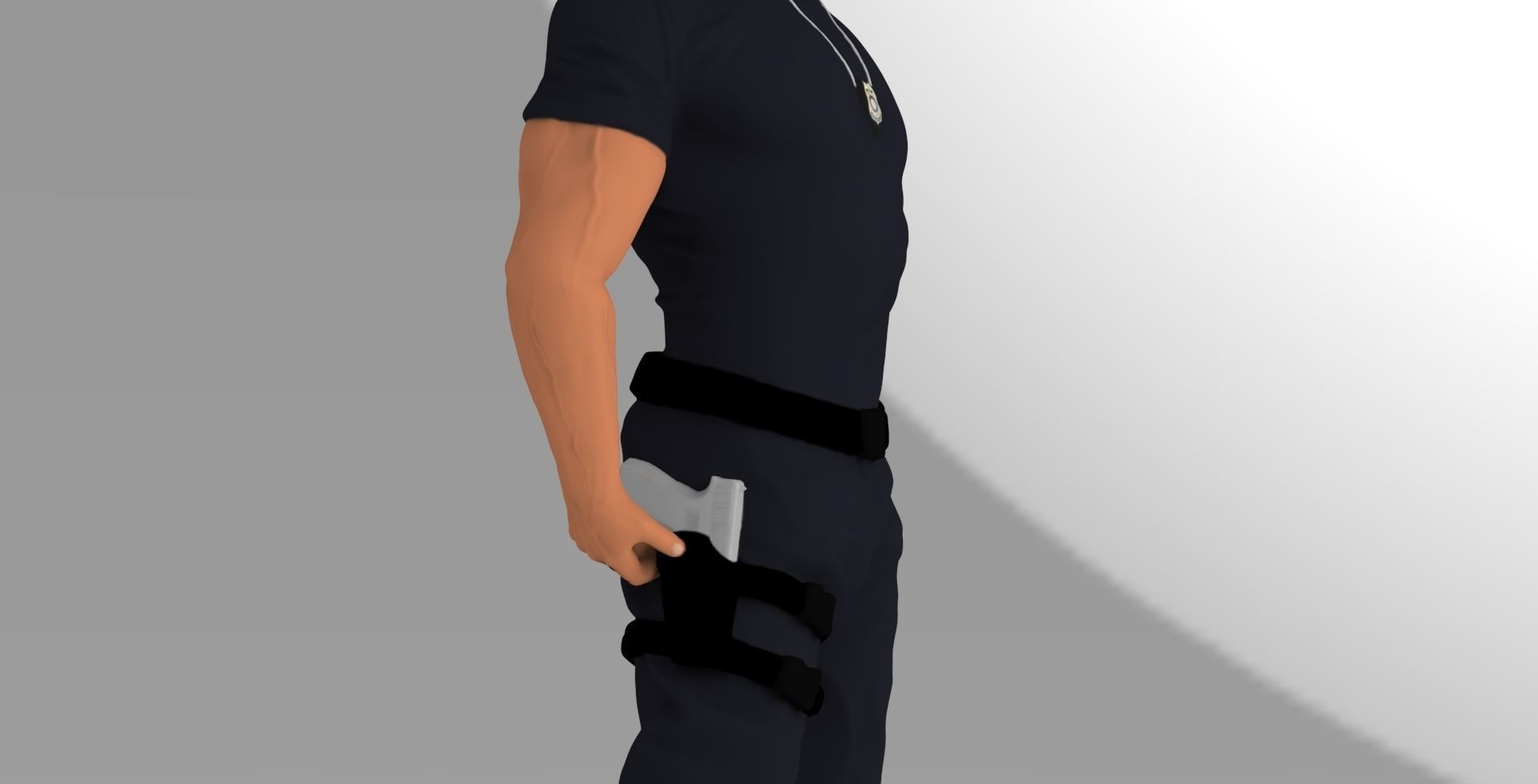 Famous TV Characters ready for full color 3D printing v1 3D print model_118