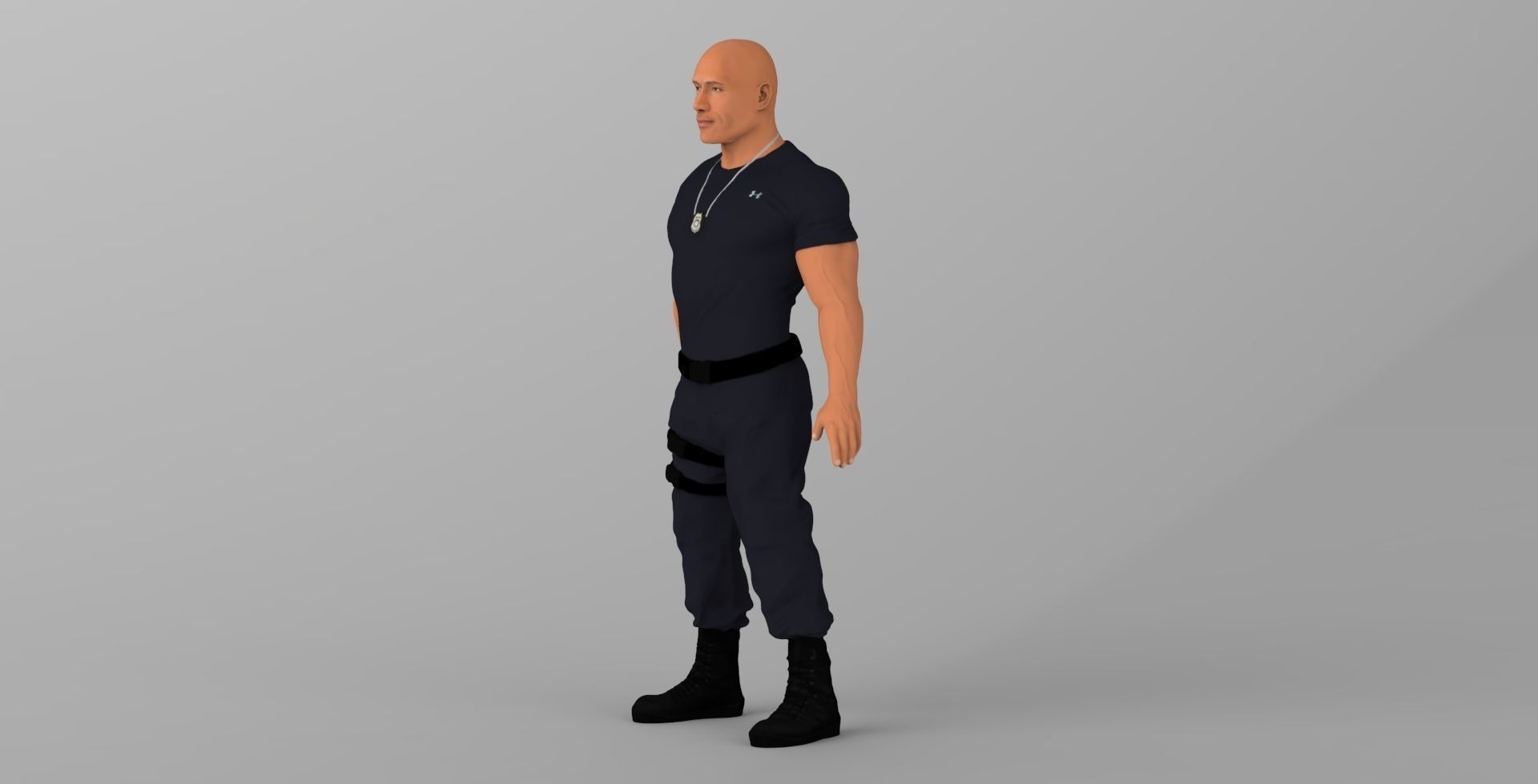 Famous TV Characters ready for full color 3D printing v1 3D print model_108