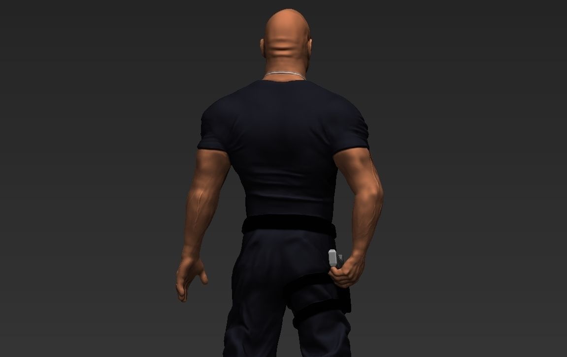 Famous TV Characters ready for full color 3D printing v1 3D print model_117