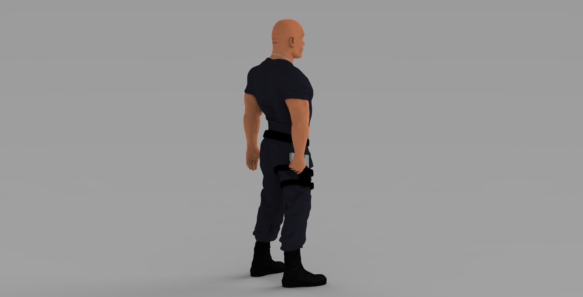 Famous TV Characters ready for full color 3D printing v1 3D print model_111