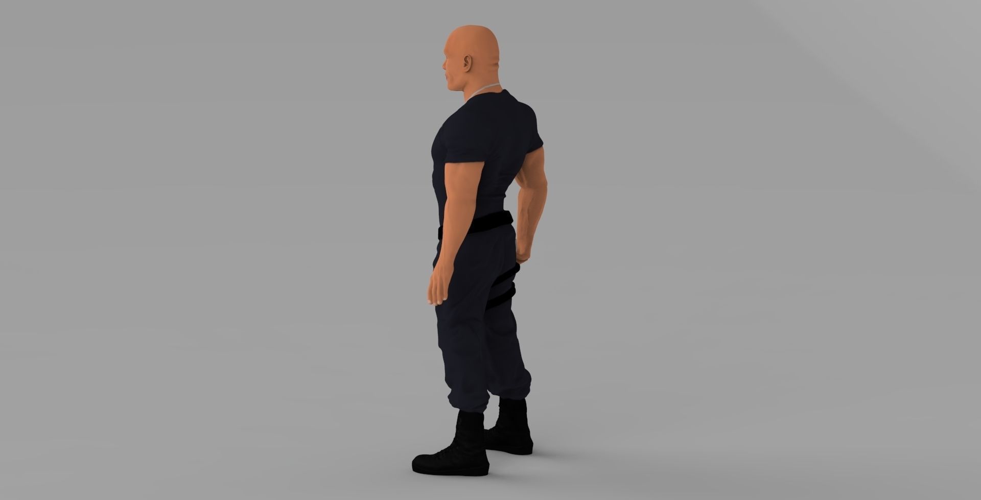 Famous TV Characters ready for full color 3D printing v1 3D print model_105