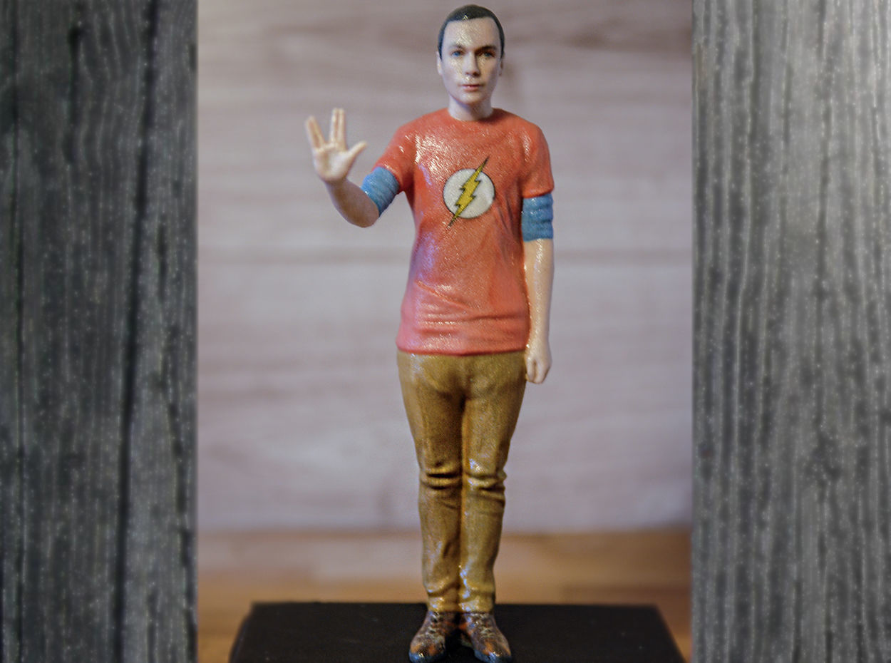 Famous TV Characters ready for full color 3D printing v1 3D print model_40