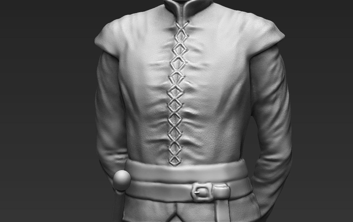 Famous TV Characters ready for full color 3D printing v1 3D print model_99