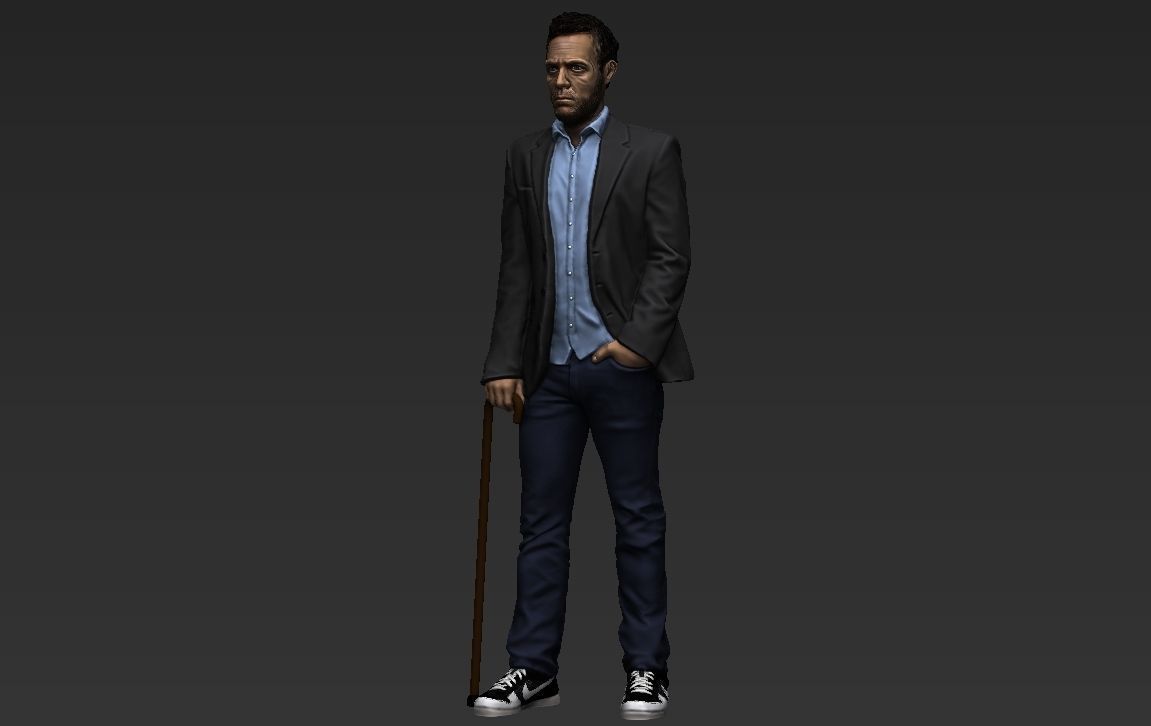 Famous TV Characters ready for full color 3D printing v1 3D print model_13