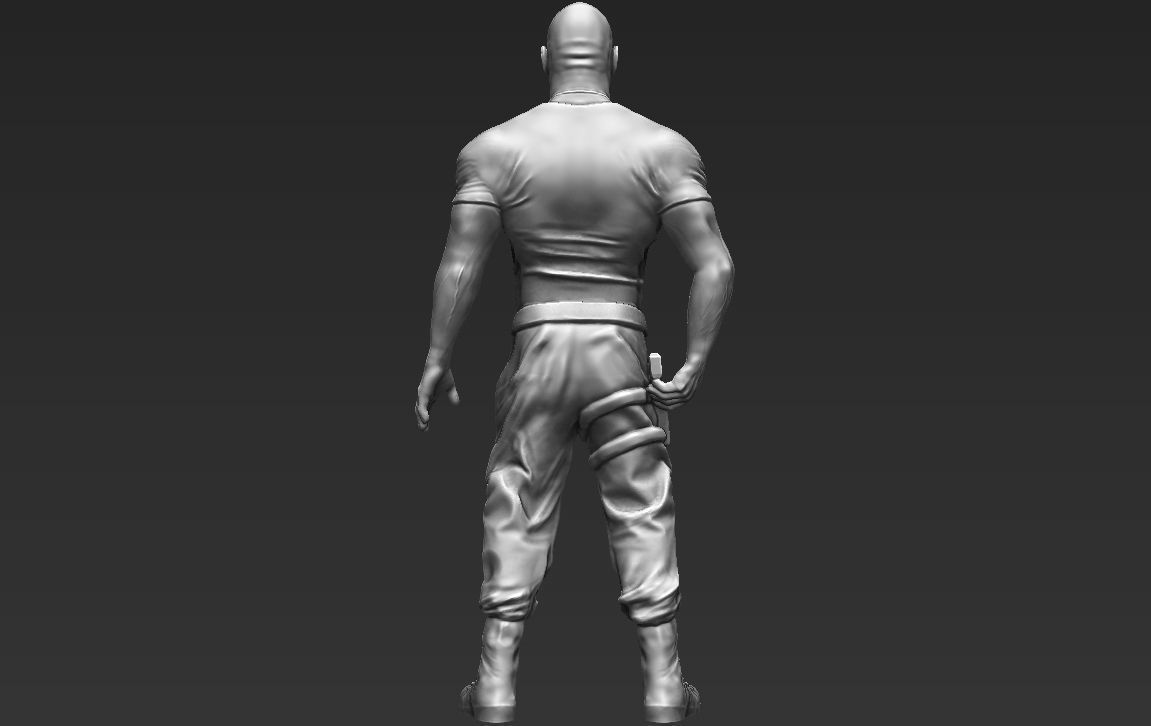 Famous TV Characters ready for full color 3D printing v1 3D print model_122