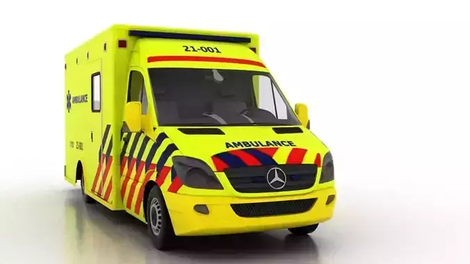 Mercedes Benz Sprinter Truck Netherlands Ambulance