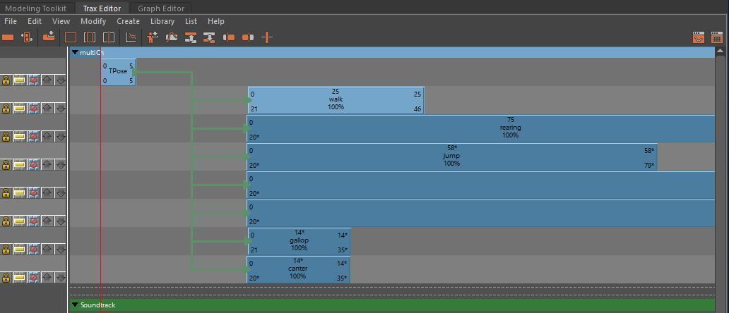 Animated Horse 3D model_9