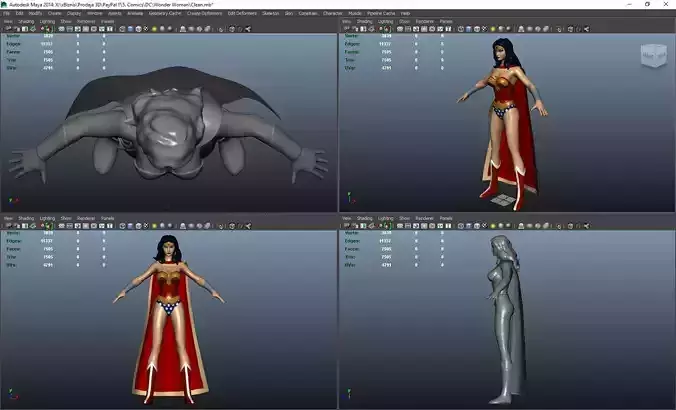 DC Model Wonder Woman