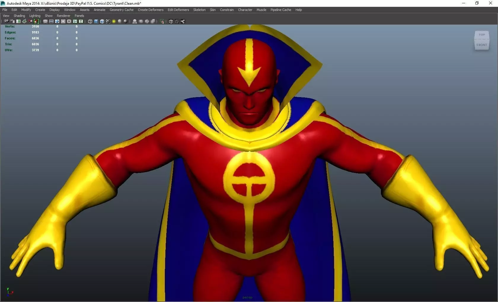 DC Model Tyrant 3D model