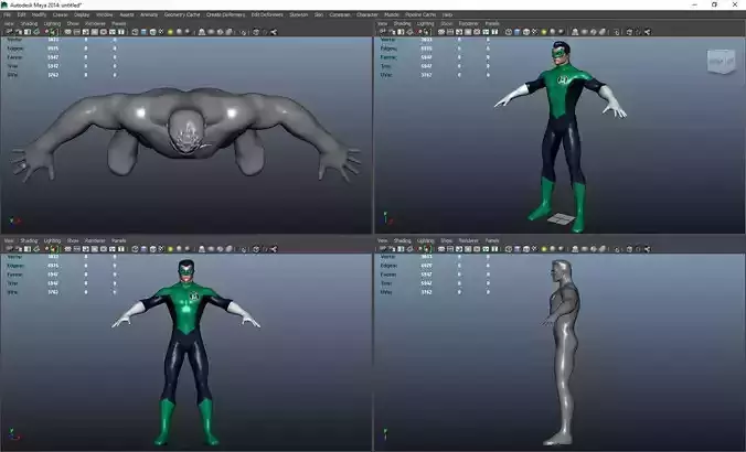 DC Model Green Lantern II