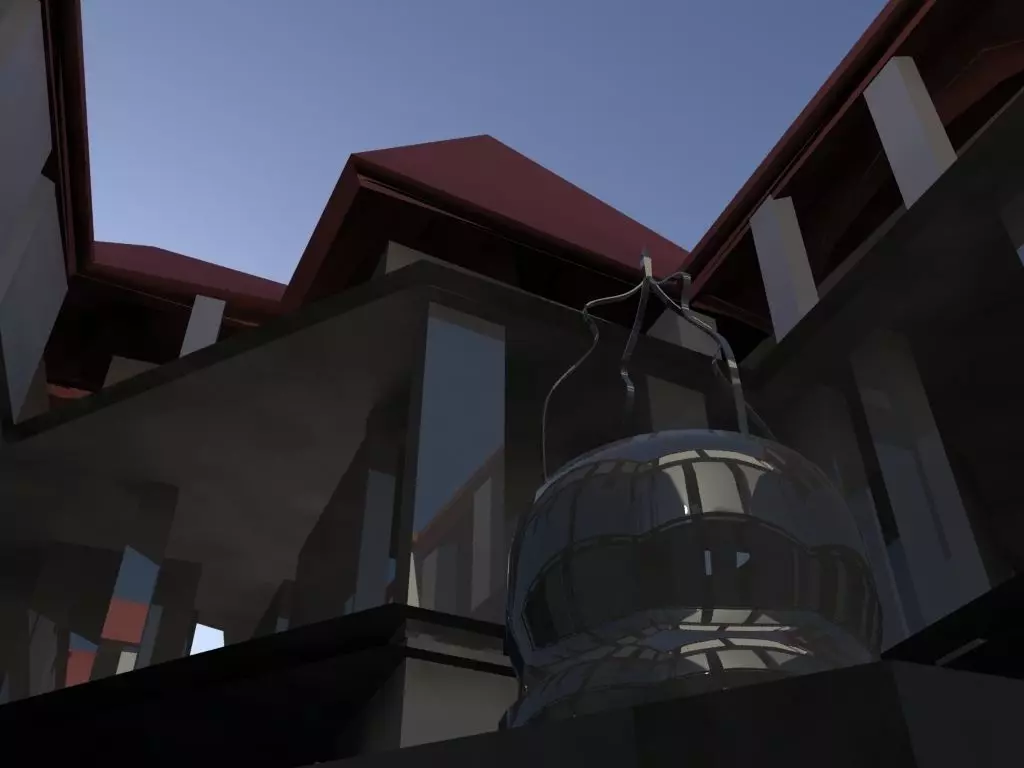 Low poly model of Fotress Varazdin 3D model_5