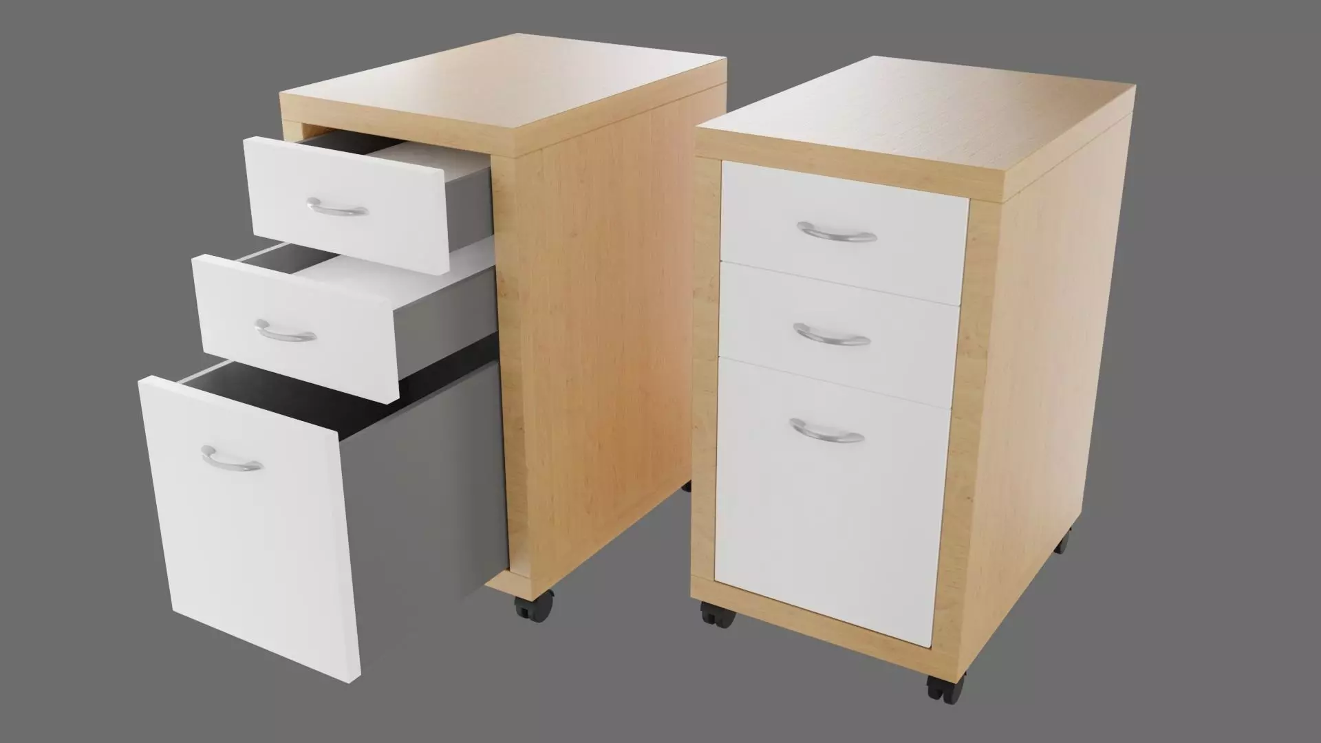 container with rolls 3D model_0