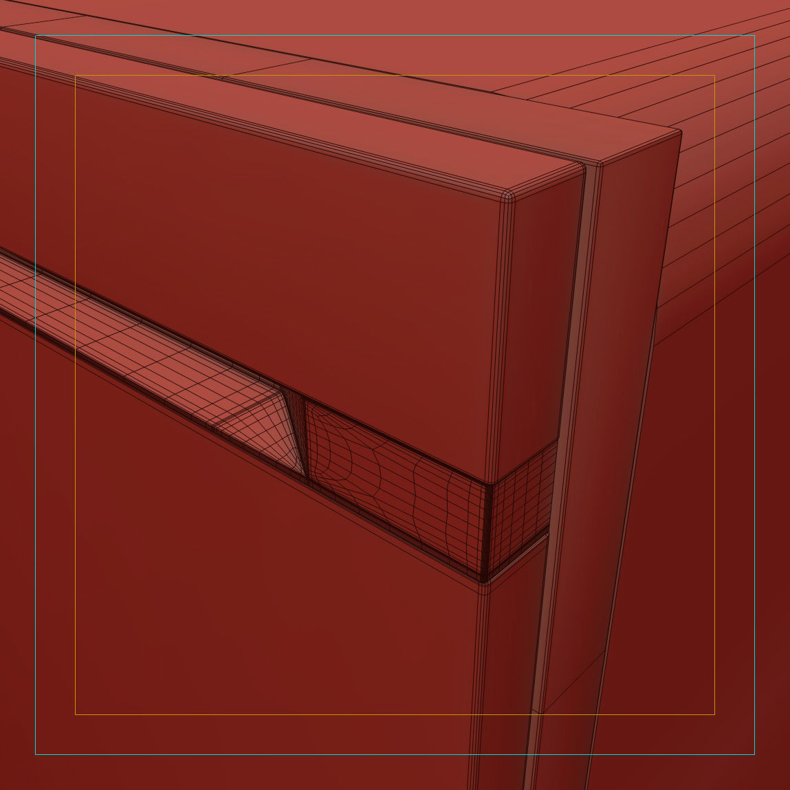 Built-in dishwasher Samsung DW80M9990UM 3D model_4