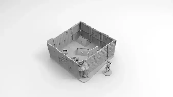 Terrain- Post Apocalyptic Zombie Safe Zone