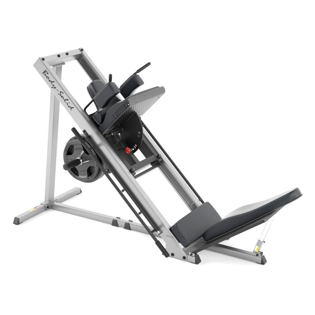 Large set for the gym by Bodysolid 3D model_1