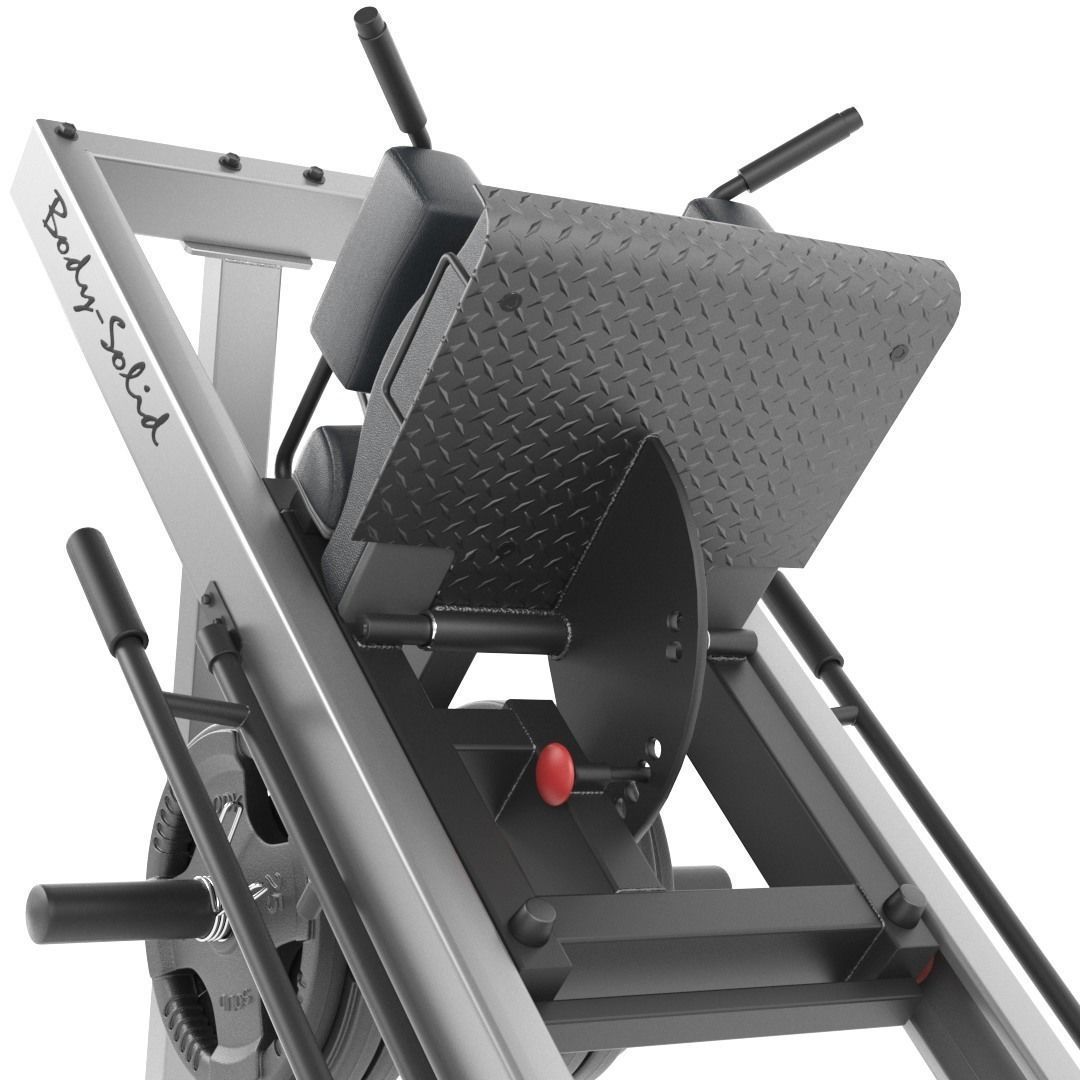 Large set for the gym by Bodysolid 3D model_3