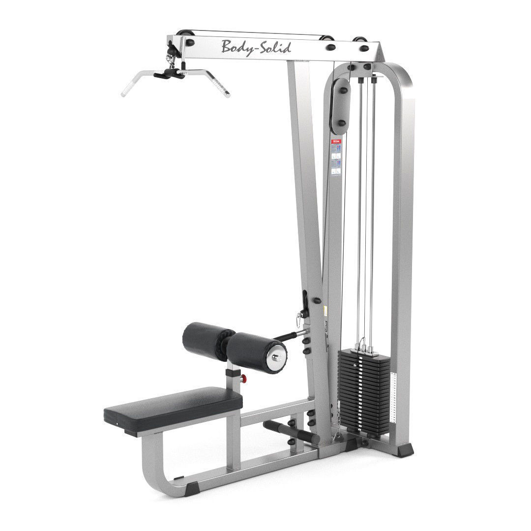 Large set for the gym by Bodysolid 3D model_4
