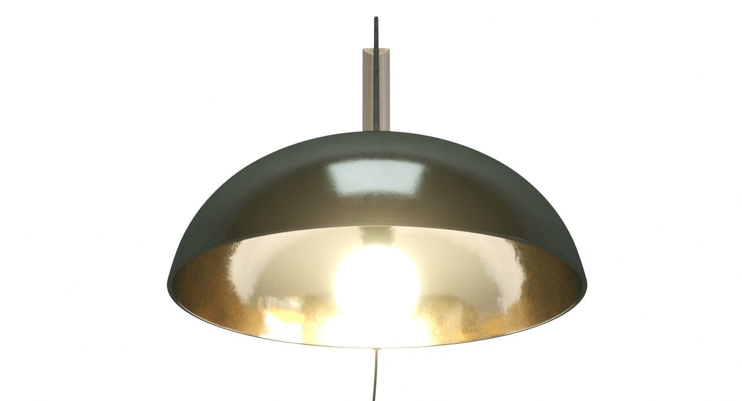  Modern Black  Wall Lamp 3D model_6