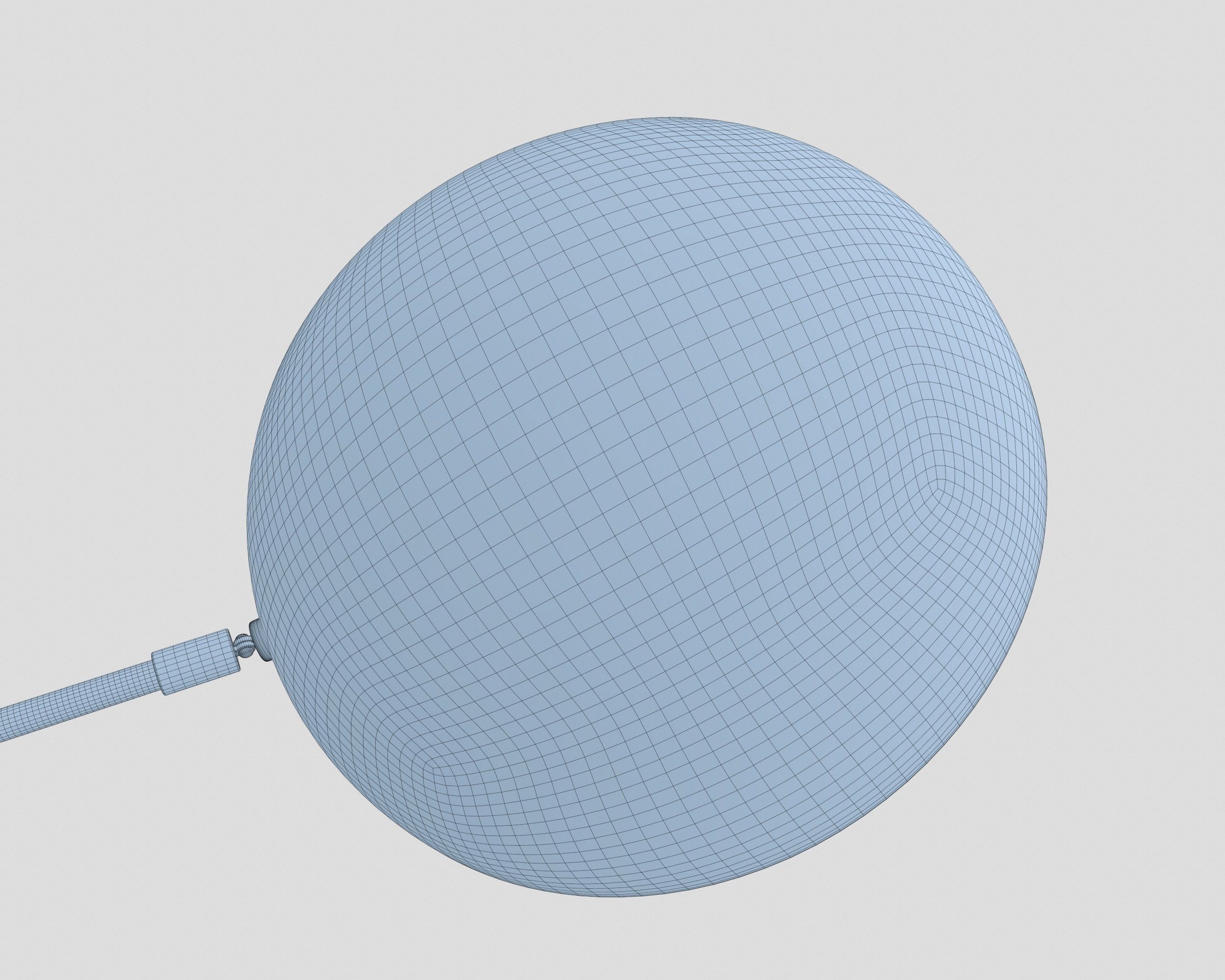  Modern Black  Wall Lamp 3D model_11