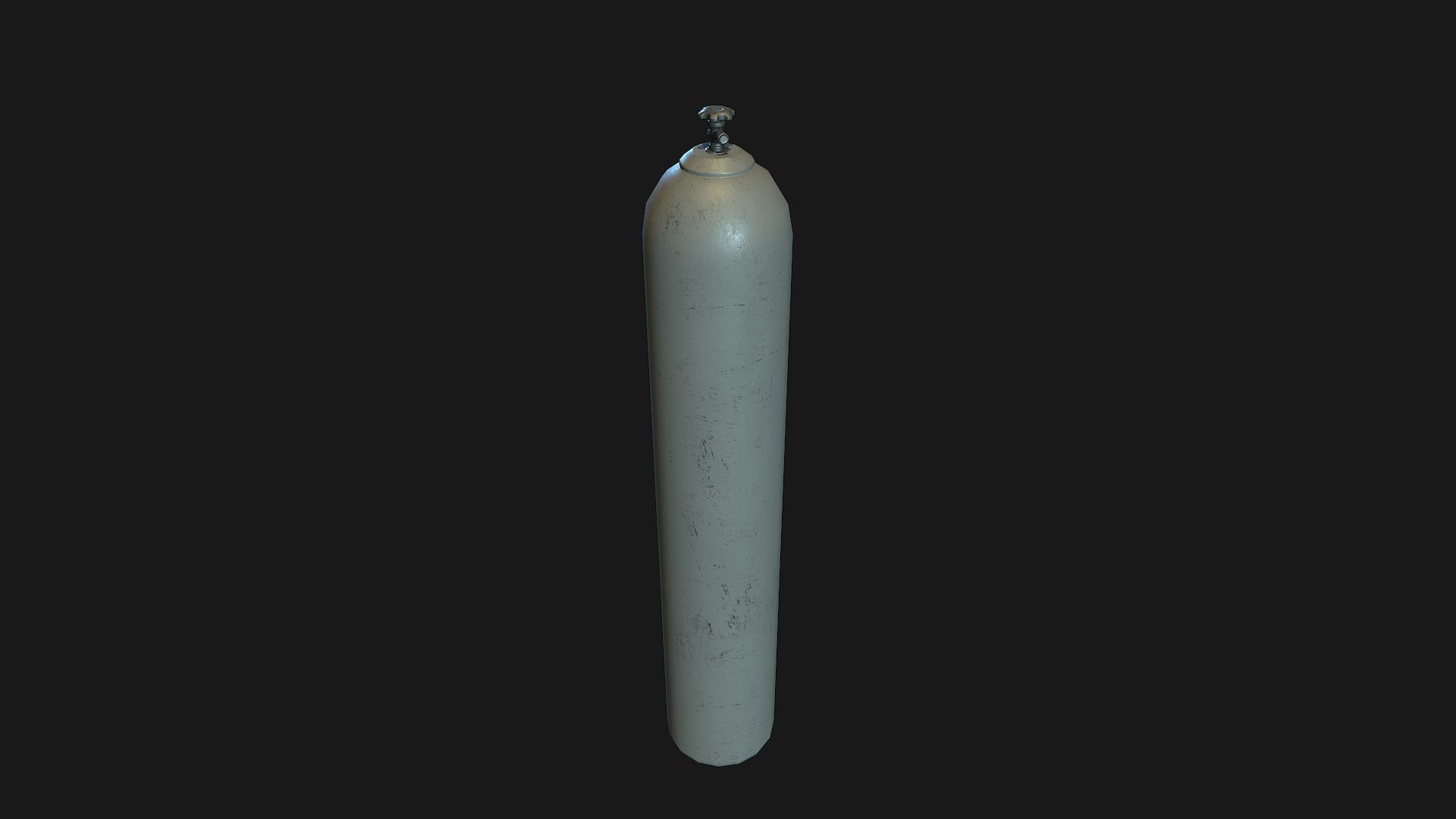 Low Poly PBR Gas Bottle Collection Low-poly 3D model_25