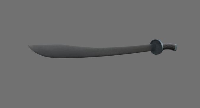 Dao 1A Low-poly 3D model