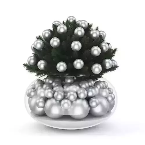 Christmas Table Decoration 1 3D model