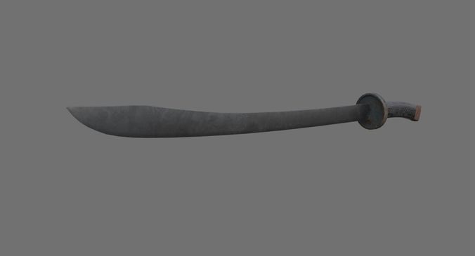 Dao 1B Low-poly 3D model