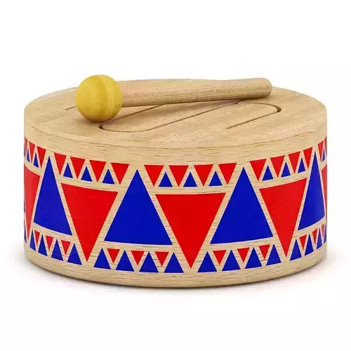 Drum Toy 3D model