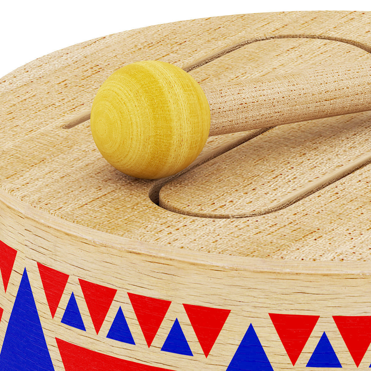 Drum Toy 3D model_4