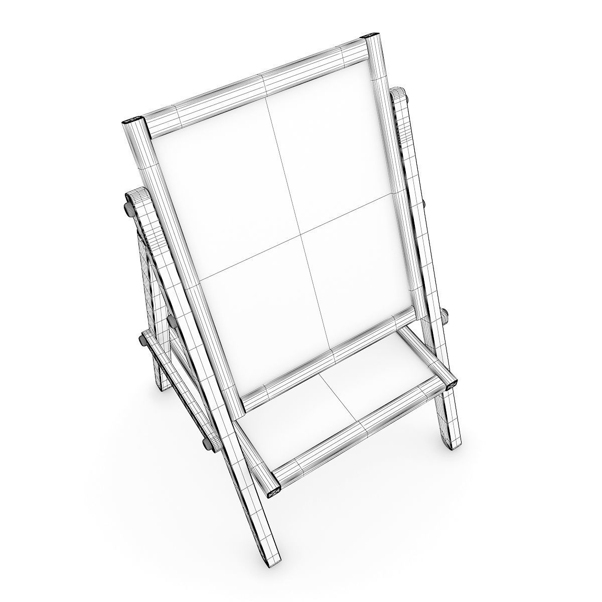 Kids Drawing Board 3D model_3