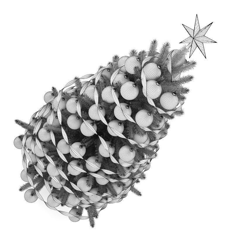 Christmas Tree 6 3D model_3