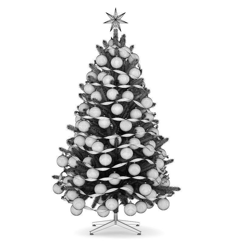 Christmas Tree 6 3D model_1