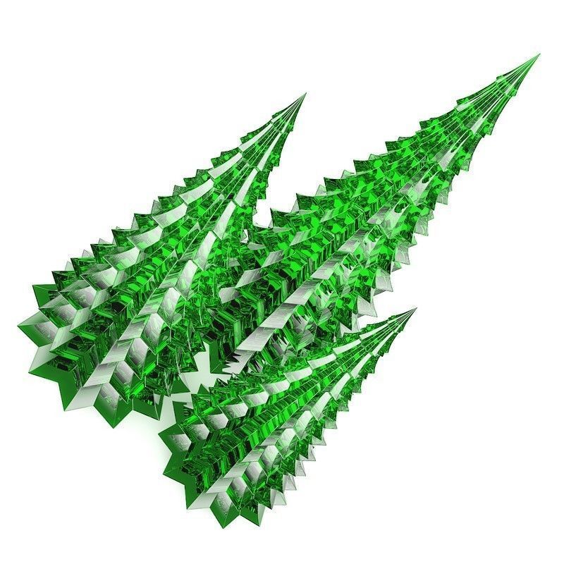 Christmas Table Decoration 2 3D model_2