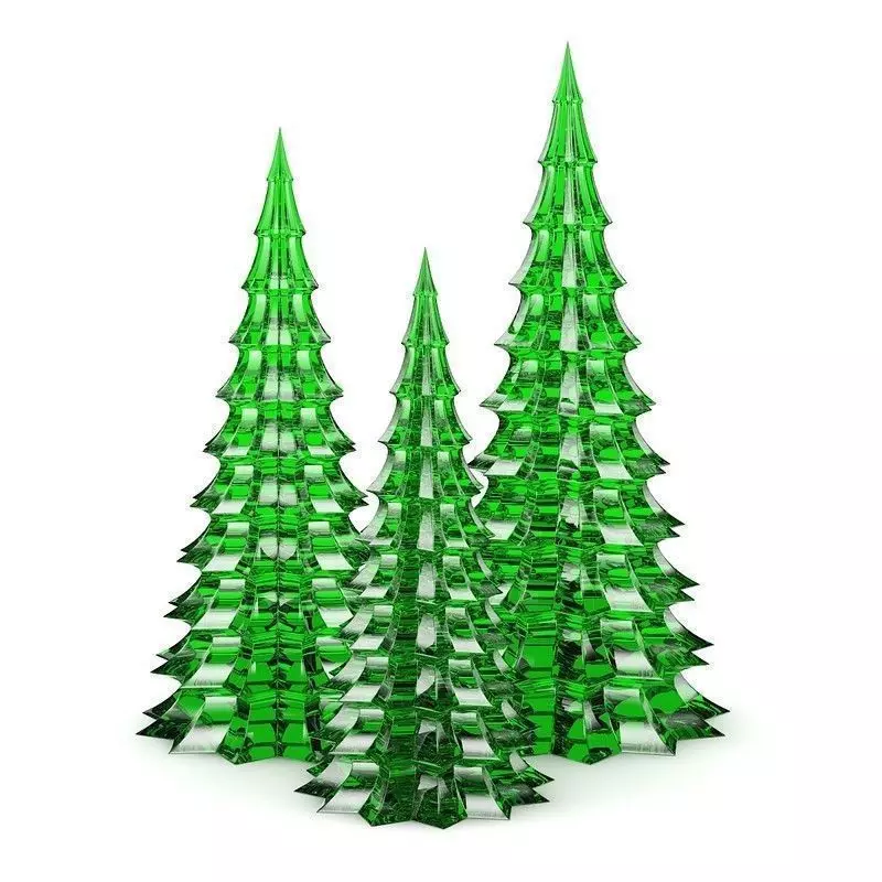 Christmas Table Decoration 2 3D model_0