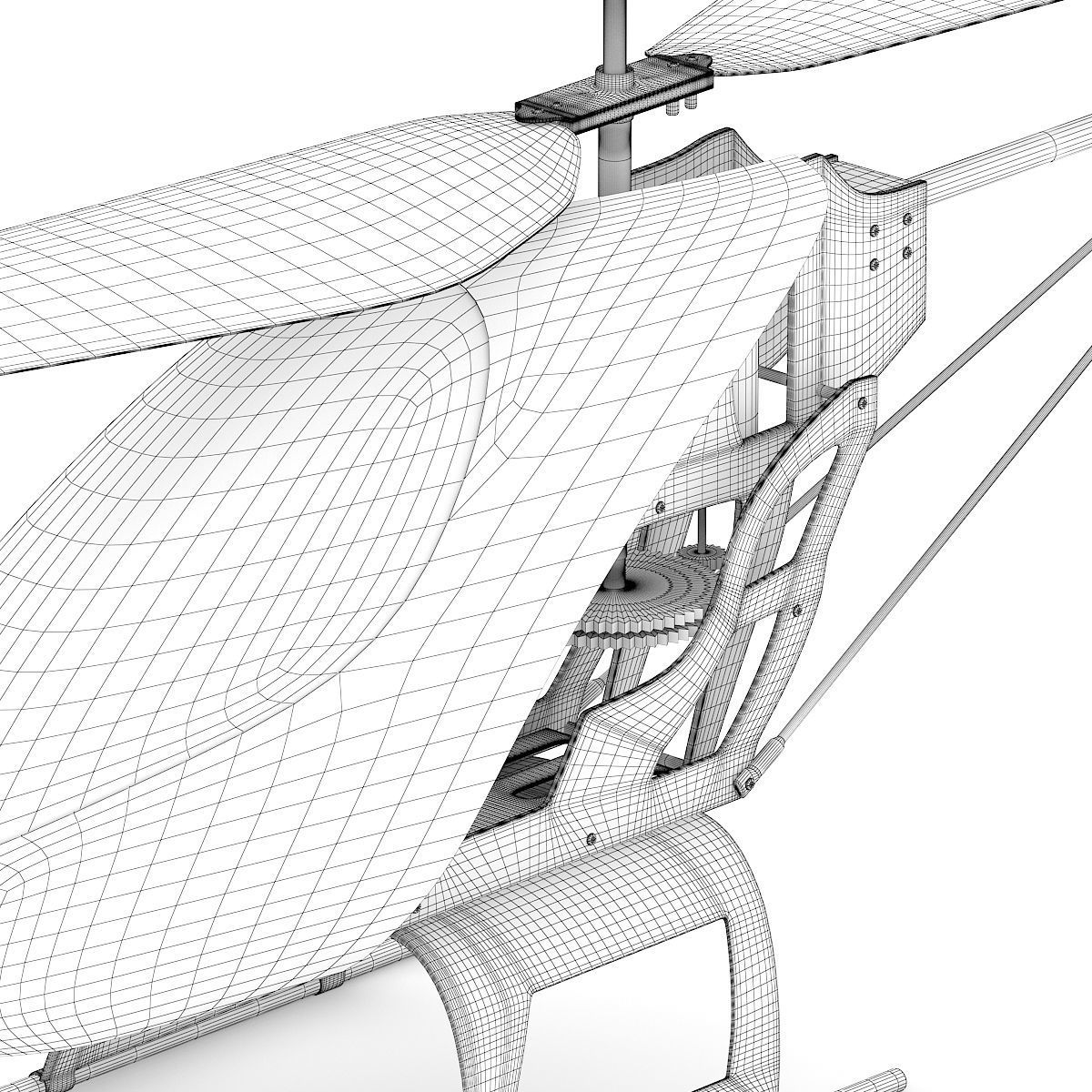 RC Helicopter 3D model_5