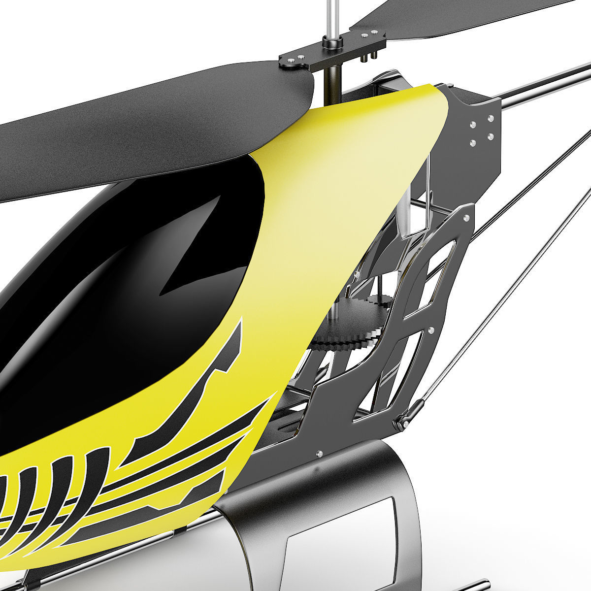 RC Helicopter 3D model_4