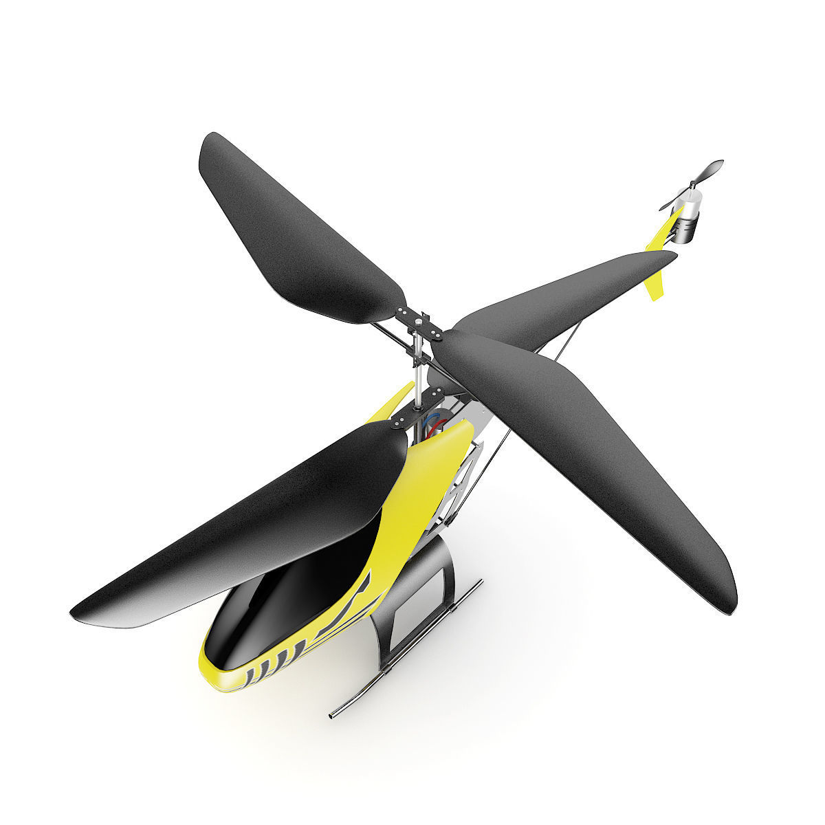RC Helicopter 3D model_2