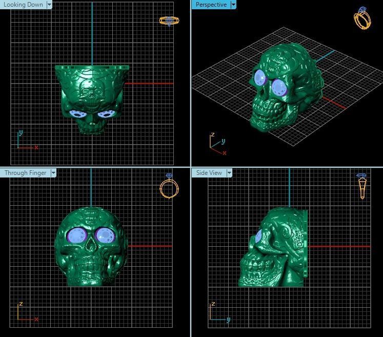 Pendant T00989 3D print model_2