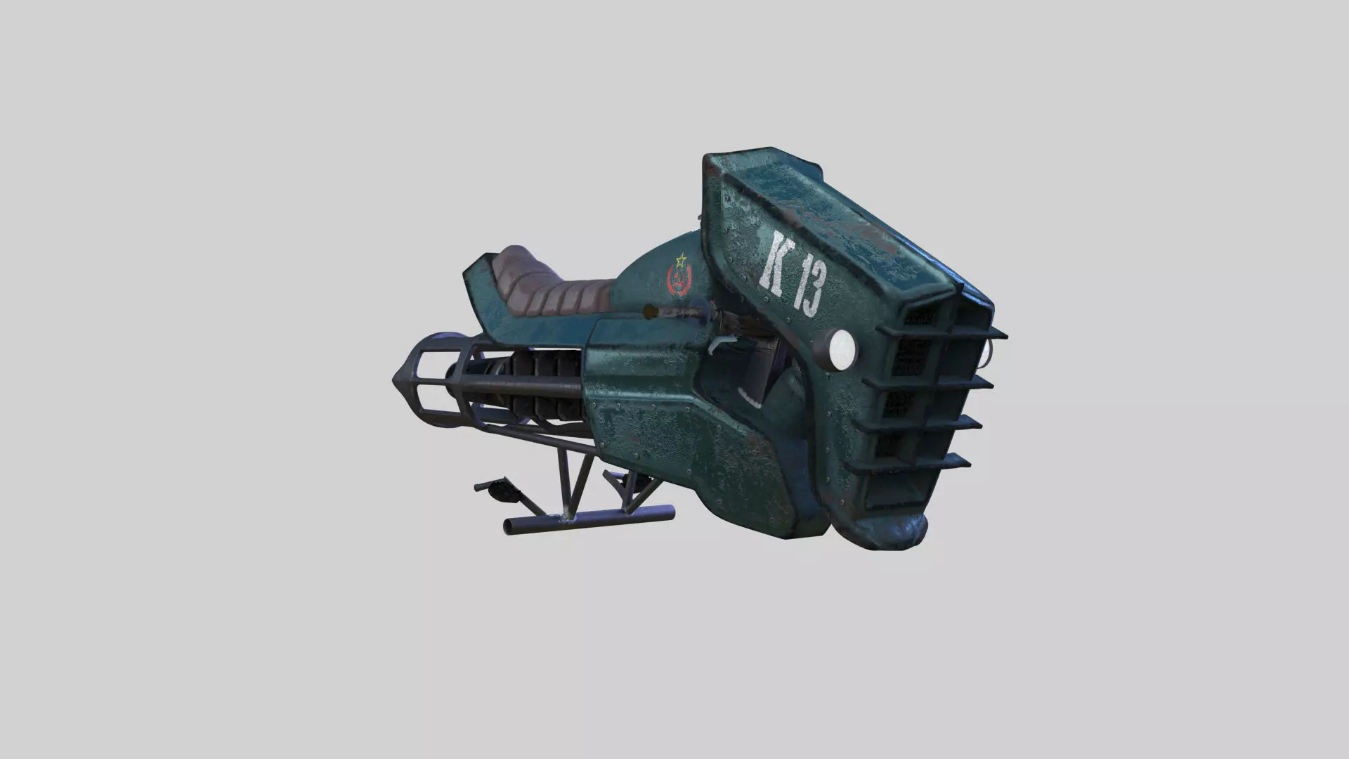 Underwater Scooter bike 3D model_0