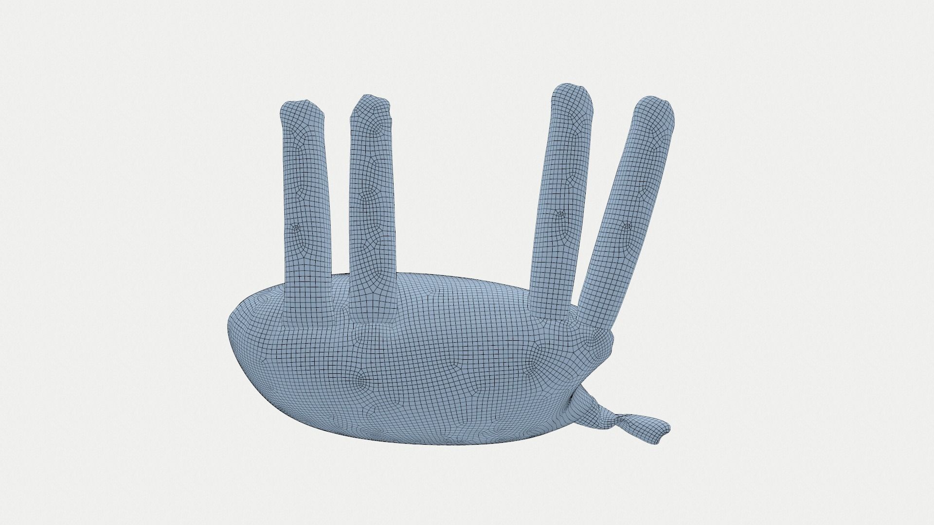 Soft Toy Of  Lama 3D model_8