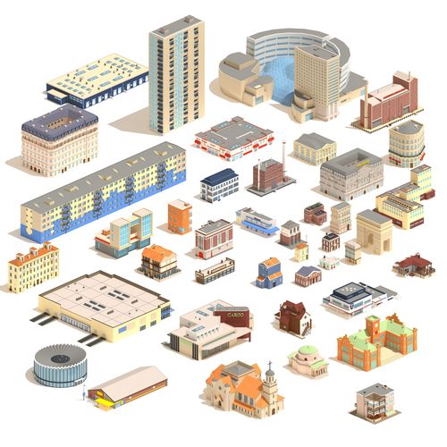 Epic Low Poly Bundle  Low-poly 3D model 4