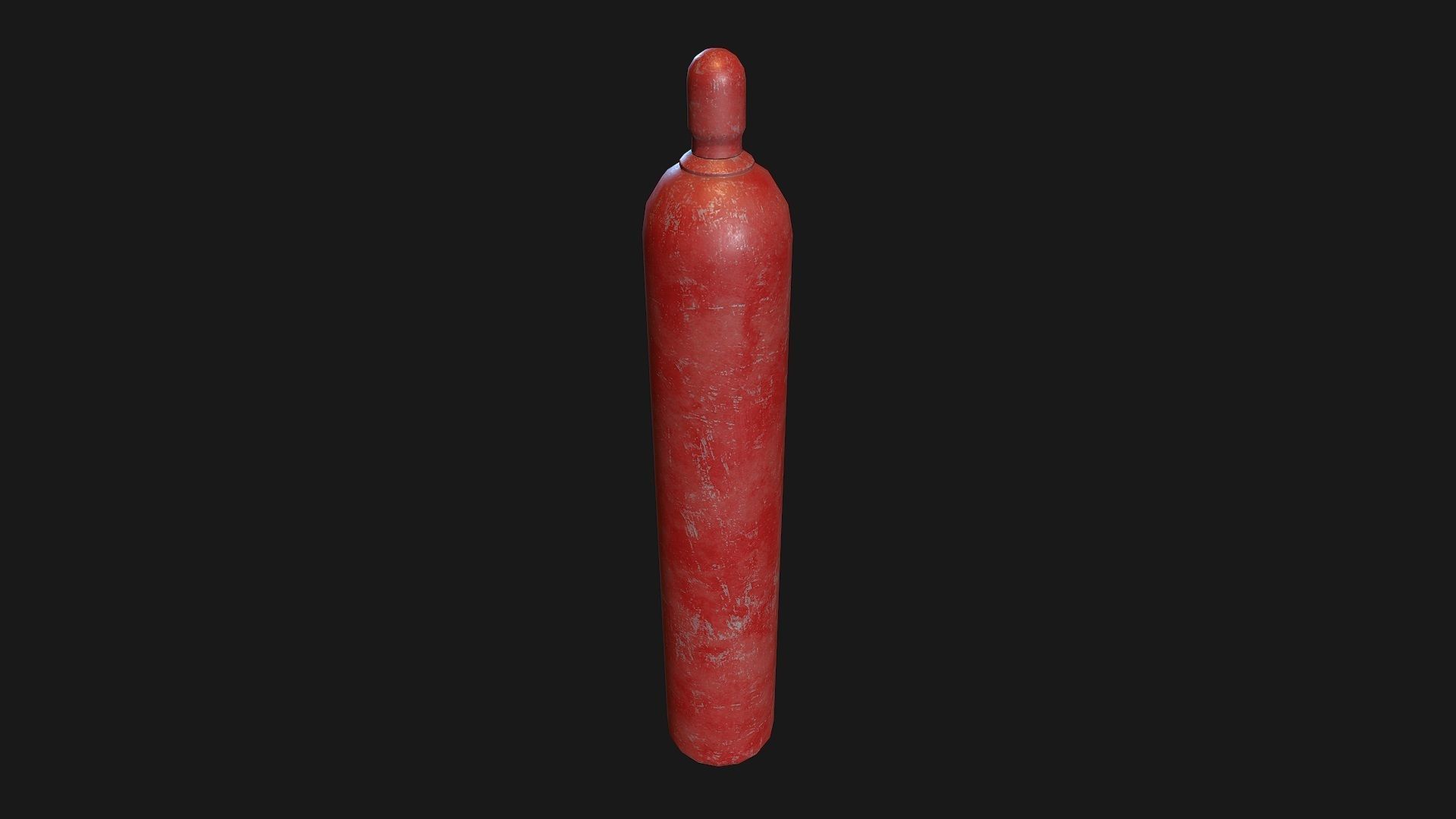 Low Poly PBR Gas Bottle Complete Collection Low-poly 3D model_34