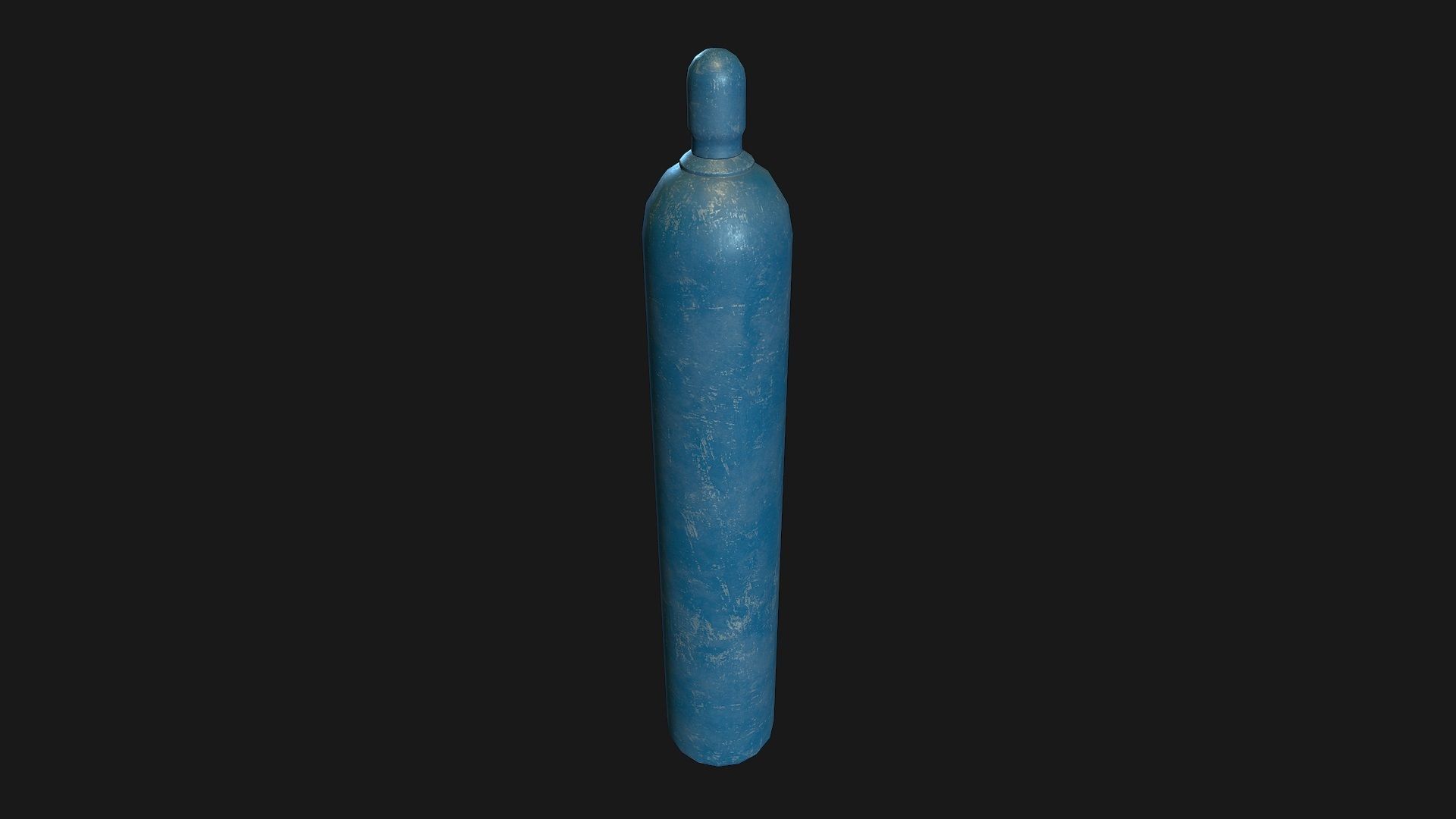 Low Poly PBR Gas Bottle Complete Collection Low-poly 3D model_38