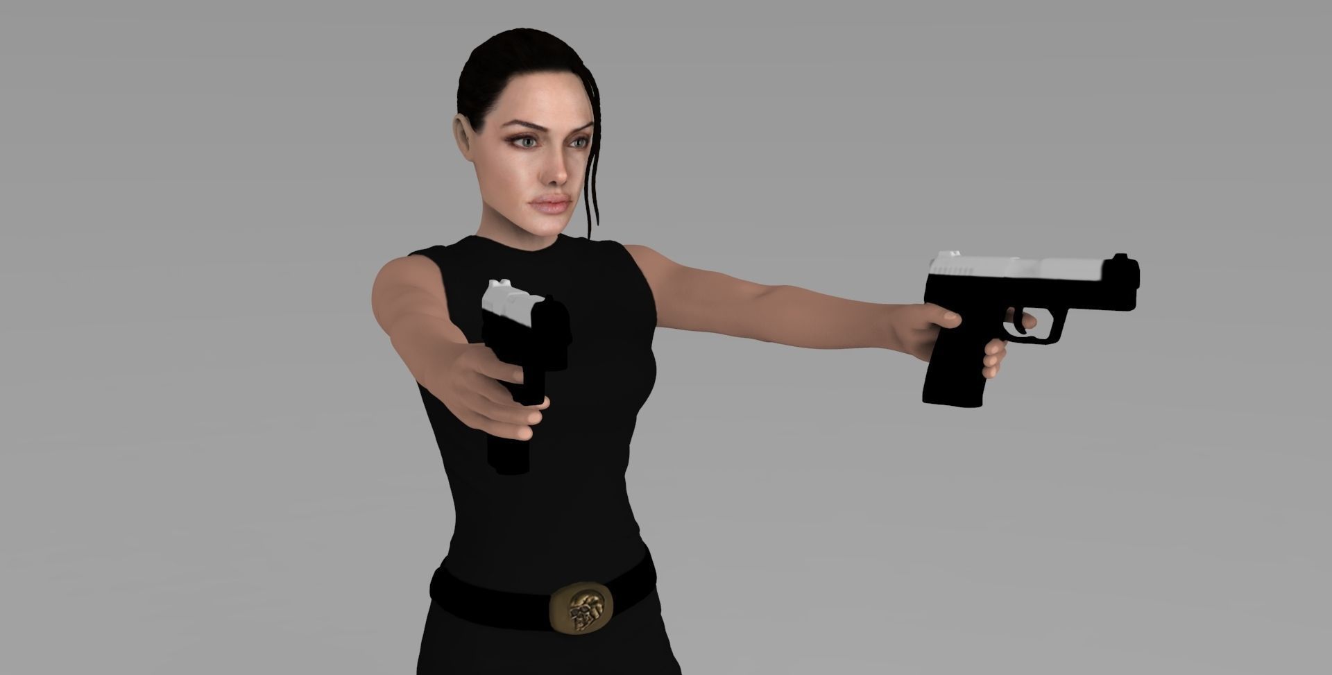 Famous TV Characters ready for full color 3D printing v2 3D print model_7